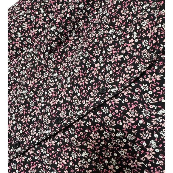 Floral Button-Up Blouse - Size 16-18W - Picture 4 of 5